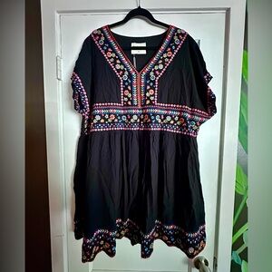 Savanna Jane Multicolor Embroidered Dress